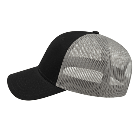 Cap America i3115 Low Profile Trucker Mesh Back Cap Unisex Accessories Hats & Caps