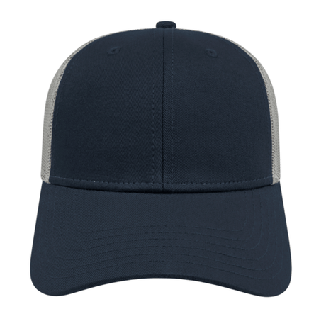 Cap America i3115 Low Profile Trucker Mesh Back Cap Unisex Accessories Hats & Caps