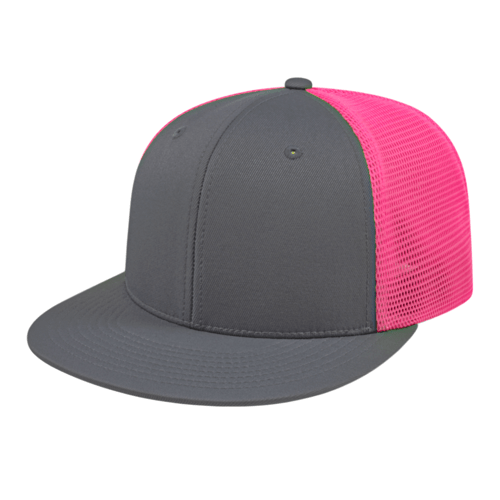 Cap America i8501 Flexfit® Performance Trucker Mesh Back Cap Unisex Accessories Hats & Caps
