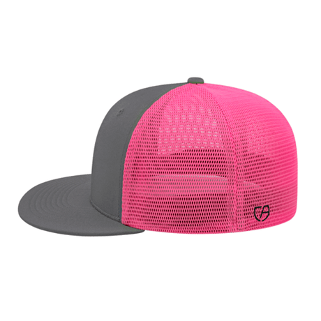 Cap America i8501 Flexfit® Performance Trucker Mesh Back Cap Unisex Accessories Hats & Caps