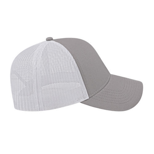 Cap America i3025 Two-Tone Trucker Mesh Back Cap Unisex Accessories Hats & Caps