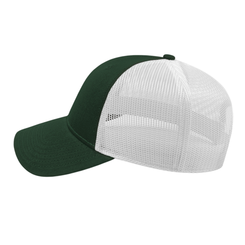 Cap America i3115 Low Profile Trucker Mesh Back Cap Unisex Accessories Hats & Caps