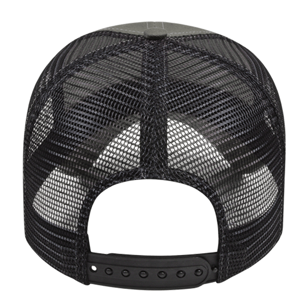 Cap America i3025 Two-Tone Trucker Mesh Back Cap Unisex Accessories Hats & Caps