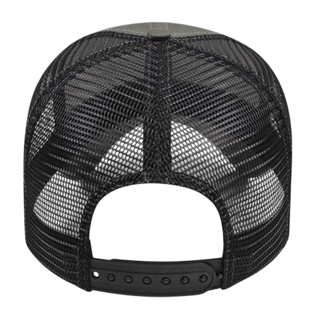 Cap America i3025 Two-Tone Trucker Mesh Back Cap Unisex Accessories Hats & Caps