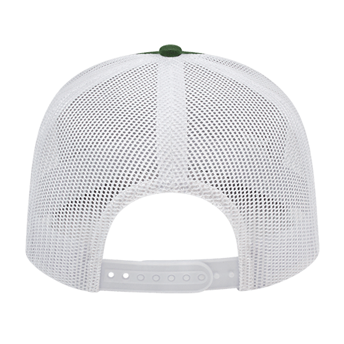 Cap America i3038 Poly / Cotton Trucker Mesh Back Cap Unisex Accessories Hats & Caps
