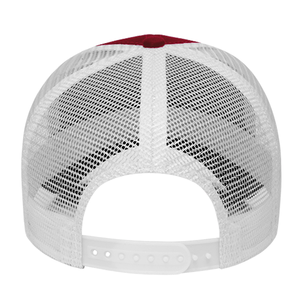 Cap America i3025 Two-Tone Trucker Mesh Back Cap Unisex Accessories Hats & Caps