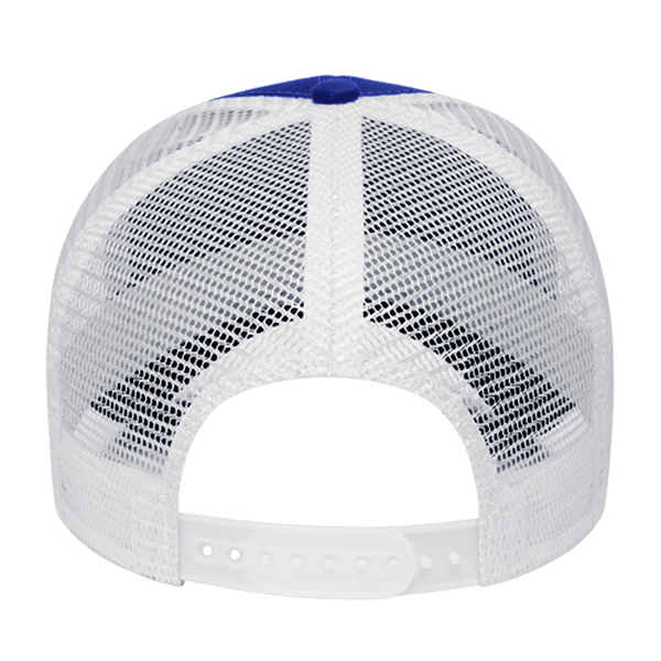 Cap America i3025 Two-Tone Trucker Mesh Back Cap Unisex Accessories Hats & Caps