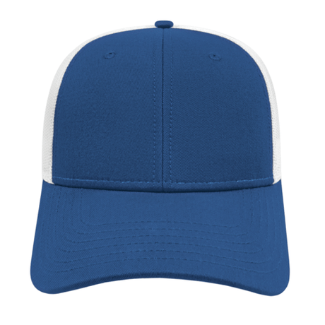 Cap America i3115 Low Profile Trucker Mesh Back Cap Unisex Accessories Hats & Caps