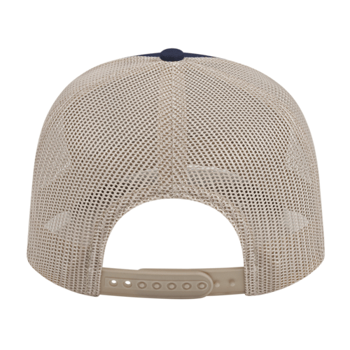 Cap America i3038 Poly / Cotton Trucker Mesh Back Cap Unisex Accessories Hats & Caps