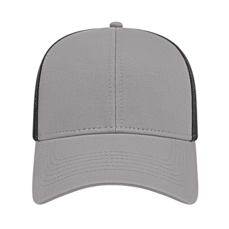 Cap America i3025 Two-Tone Trucker Mesh Back Cap Unisex Accessories Hats & Caps