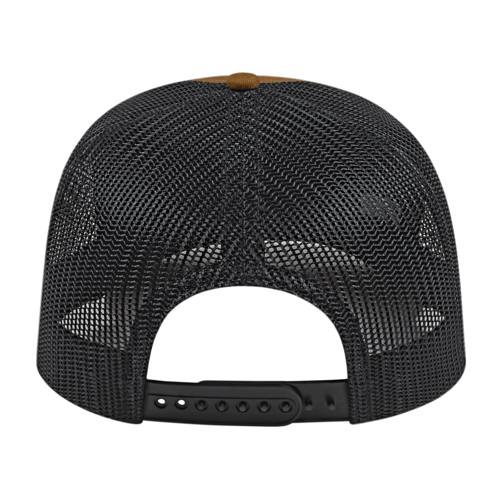 Cap America i3038 Poly / Cotton Trucker Mesh Back Cap Unisex Accessories Hats & Caps