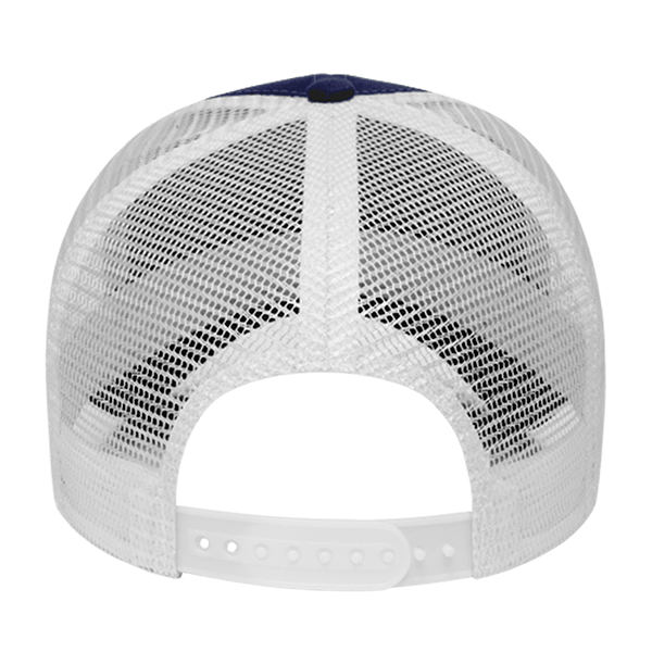 Cap America i3025 Two-Tone Trucker Mesh Back Cap Unisex Accessories Hats & Caps