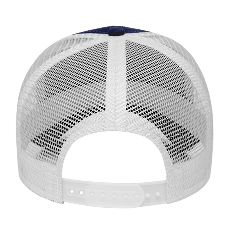Cap America i3025 Two-Tone Trucker Mesh Back Cap Unisex Accessories Hats & Caps