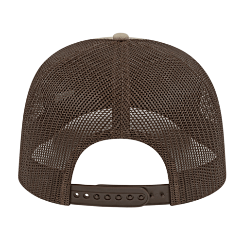 Cap America i3038 Poly / Cotton Trucker Mesh Back Cap Unisex Accessories Hats & Caps