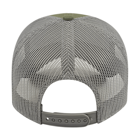 Cap America i3115 Low Profile Trucker Mesh Back Cap Unisex Accessories Hats & Caps