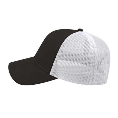 Cap America i3025 Two-Tone Trucker Mesh Back Cap Unisex Accessories Hats & Caps