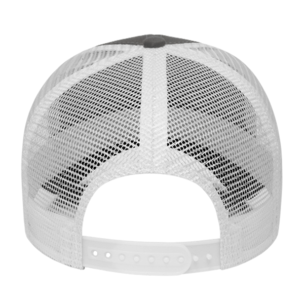 Cap America i3025 Two-Tone Trucker Mesh Back Cap Unisex Accessories Hats & Caps