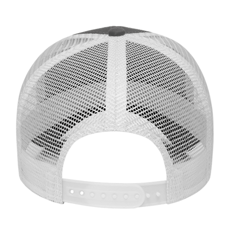 Cap America i3025 Two-Tone Trucker Mesh Back Cap Unisex Accessories Hats & Caps