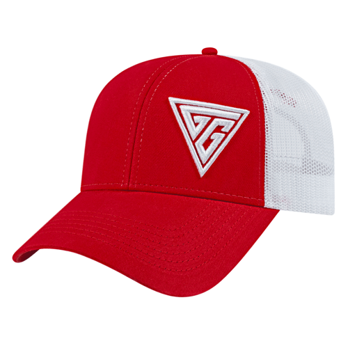 Cap America i3025 Two-Tone Trucker Mesh Back Cap Unisex Accessories Hats & Caps