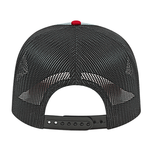 Cap America i3038 Poly / Cotton Trucker Mesh Back Cap Unisex Accessories Hats & Caps