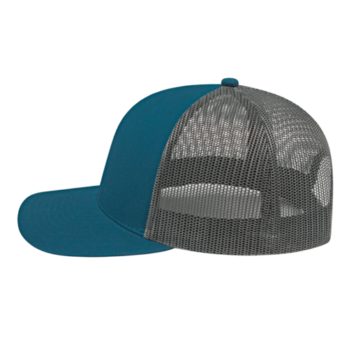 Cap America i3038 Poly / Cotton Trucker Mesh Back Cap Unisex Accessories Hats & Caps