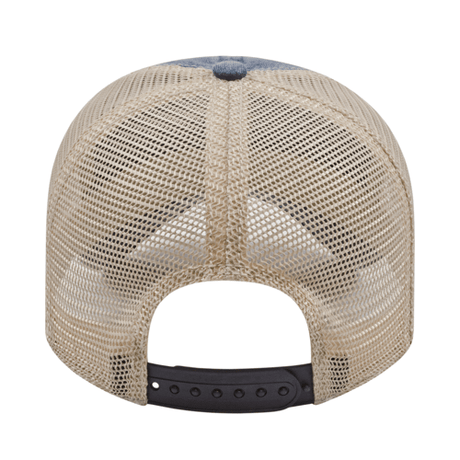 Cap America i3027 Washed Pigment Dyed with Washed Trucker Mesh Cap Unisex Accessories Hats & Caps