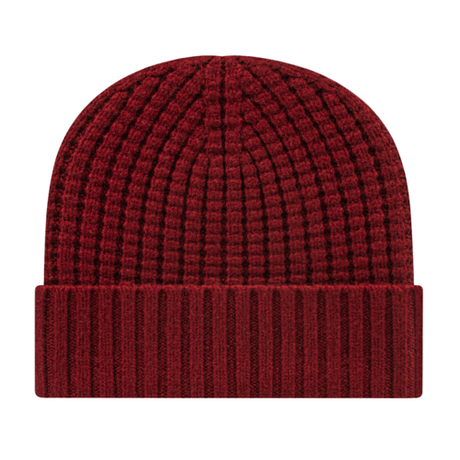 Cap America iK8552 Premium Waffle Knit Cap with Cuff Unisex Accessories Hats & Caps