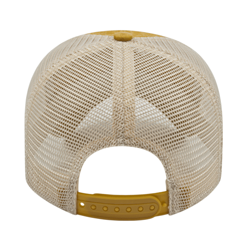 Cap America i3027 Washed Pigment Dyed with Washed Trucker Mesh Cap Unisex Accessories Hats & Caps