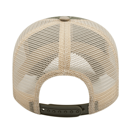 Cap America i3027 Washed Pigment Dyed with Washed Trucker Mesh Cap Unisex Accessories Hats & Caps