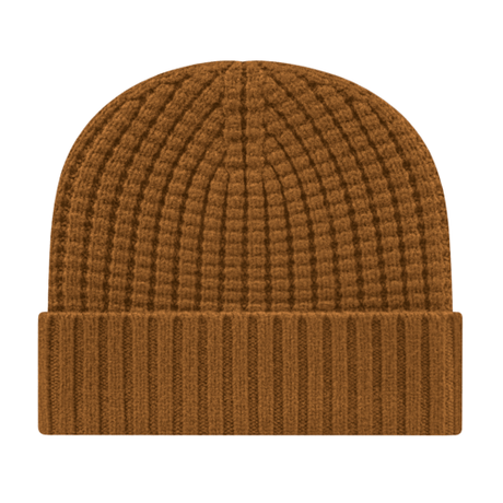Cap America iK8552 Premium Waffle Knit Cap with Cuff Unisex Accessories Hats & Caps