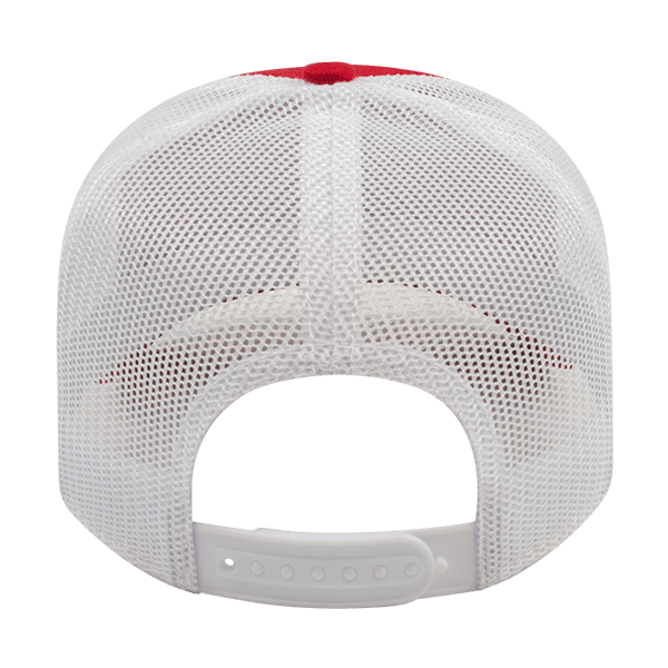 Cap America i3115 Low Profile Trucker Mesh Back Cap Unisex Accessories Hats & Caps