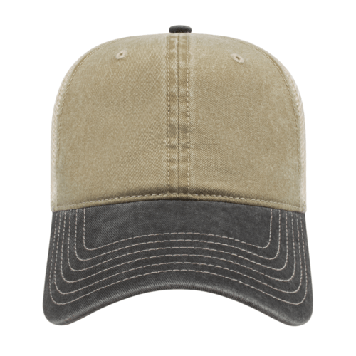Cap America i3027 Washed Pigment Dyed with Washed Trucker Mesh Cap Unisex Accessories Hats & Caps