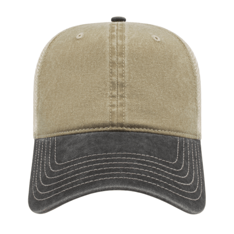 Cap America i3027 Washed Pigment Dyed with Washed Trucker Mesh Cap Unisex Accessories Hats & Caps