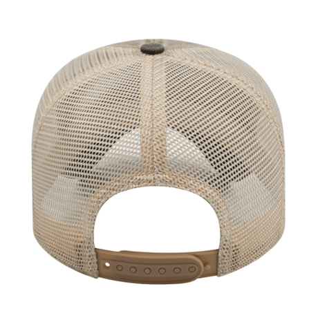 Cap America i3027 Washed Pigment Dyed with Washed Trucker Mesh Cap Unisex Accessories Hats & Caps