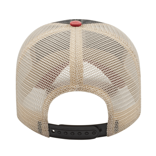 Cap America i3027 Washed Pigment Dyed with Washed Trucker Mesh Cap Unisex Accessories Hats & Caps