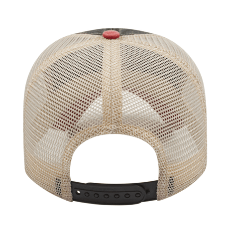 Cap America i3027 Washed Pigment Dyed with Washed Trucker Mesh Cap Unisex Accessories Hats & Caps