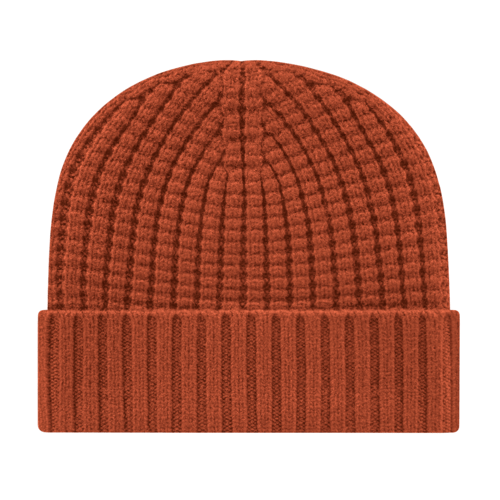 Cap America iK8552 Premium Waffle Knit Cap with Cuff Unisex Accessories Hats & Caps