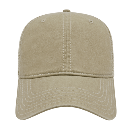 Cap America i3027 Washed Pigment Dyed with Washed Trucker Mesh Cap Unisex Accessories Hats & Caps