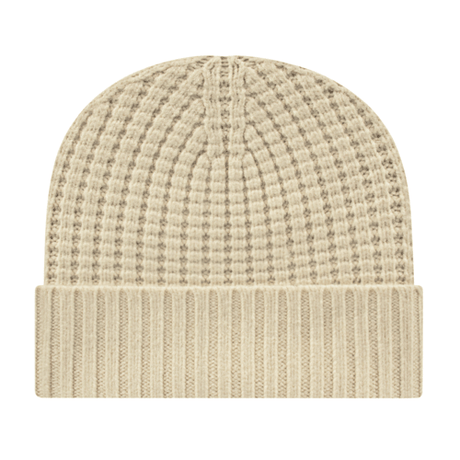 Cap America iK8552 Premium Waffle Knit Cap with Cuff Unisex Accessories Hats & Caps
