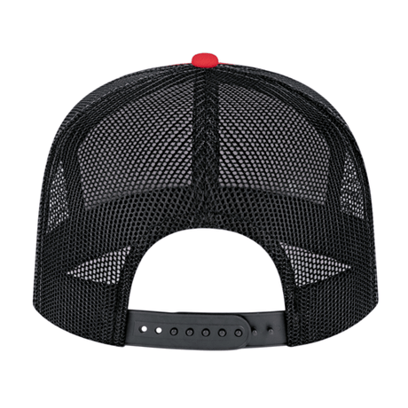 Cap America i3057 7 Panel Trucker Mesh Back Cap Unisex Accessories Hats & Caps