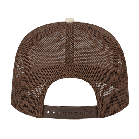 Cap America i3057 7 Panel Trucker Mesh Back Cap Unisex Accessories Hats & Caps