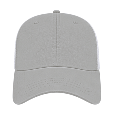 Cap America Value Washed Chino Twill Mesh Back Cap Unisex Accessories Hats & Caps