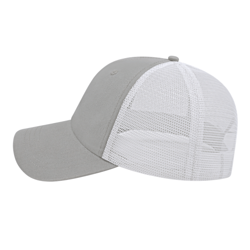 Cap America Value Washed Chino Twill Mesh Back Cap Unisex Accessories Hats & Caps