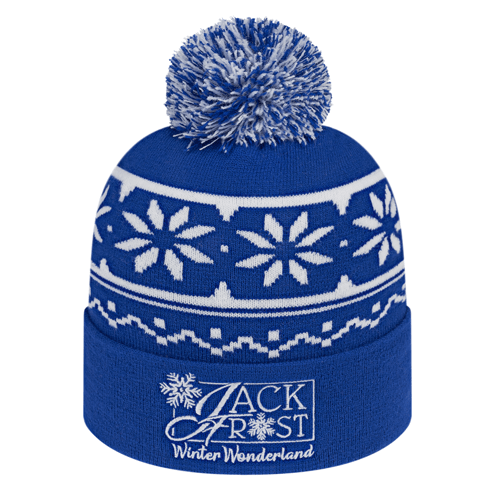 Cap America RKF12 Snowflake Knit Cap with Cuff Unisex Accessories Hats & Caps