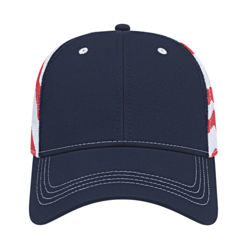 Cap America Flag Trucker Mesh Back Cap Unisex Accessories Hats & Caps