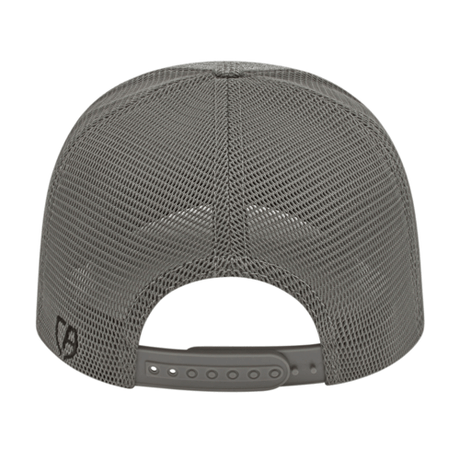 Cap America i8525 Flexfit 110® Ribbed Tri-Blend Trucker Mesh Back Cap Unisex Accessories Hats & Caps