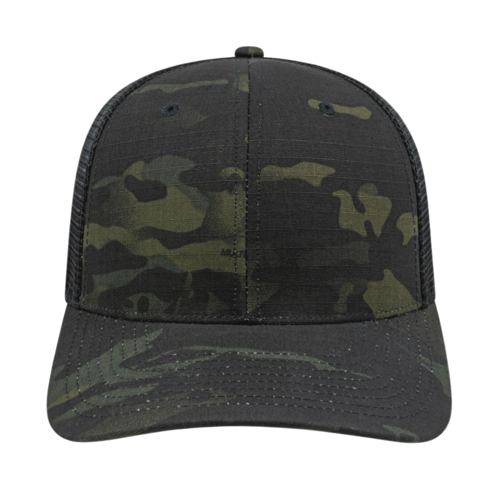 Cap America i8513 Flexfit 110® Premium MultiCam® Trucker Mesh Back Cap Unisex Accessories Hats & Caps