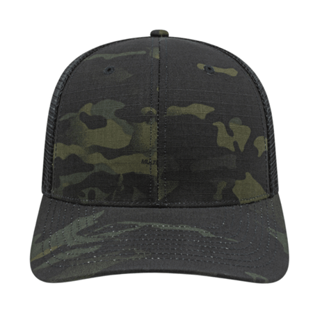 Cap America i8513 Flexfit 110® Premium MultiCam® Trucker Mesh Back Cap Unisex Accessories Hats & Caps