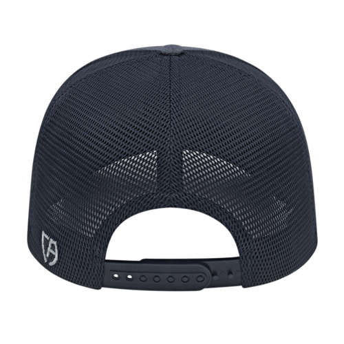 Cap America i8525 Flexfit 110® Ribbed Tri-Blend Trucker Mesh Back Cap Unisex Accessories Hats & Caps