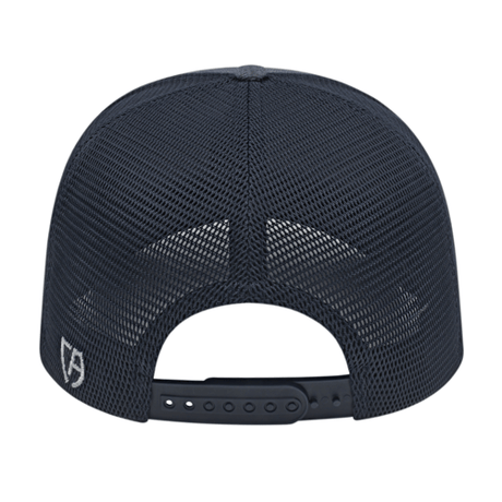 Cap America i8525 Flexfit 110® Ribbed Tri-Blend Trucker Mesh Back Cap Unisex Accessories Hats & Caps